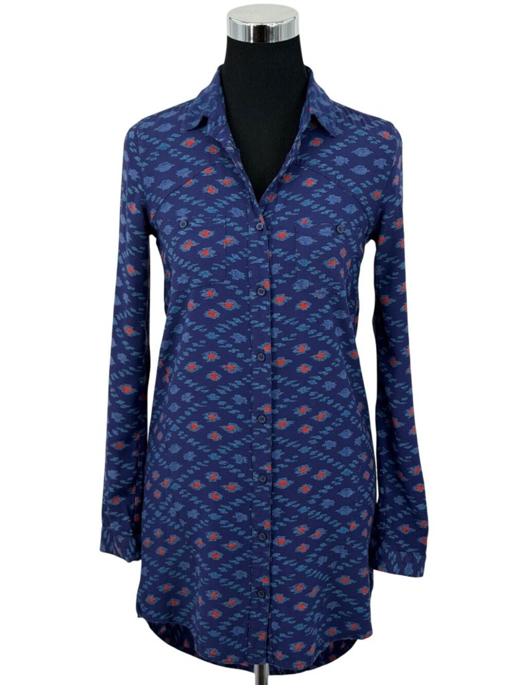 Urban Outfitters Button Front Shirt Dress S| Retro Indie Sleaze Boho Soft Grunge - Picture 2 of 15